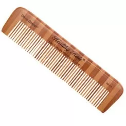 Фото Гребінець БАМБУК Healthy Hair Comb 1 з частими забчиками - 1