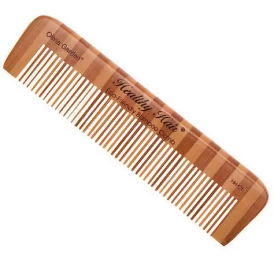 Фото товару Гребінець БАМБУК Healthy Hair Comb 1 з частими забчиками