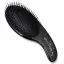 Щетка массажная The Kidney Brush Dry Detangler - Black Edition черная искусственная щетина