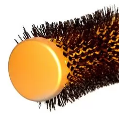 Фото Термо брашинг Expert Blowout Curl Wavy Bristles Gold & Brown 35 мм - 3