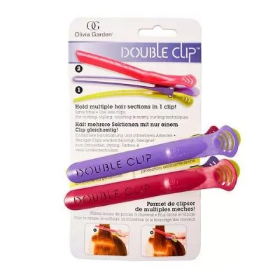 Зажим для волосся Double Clip упаковка 2 штуки (VA-DC2PC-DOUCL)