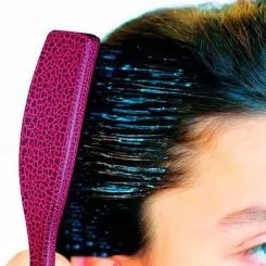 Фото Щітка для укладки Essential Style Blend Medium Hair Memory Flex Bristles Red штучна щетина - 2