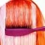 Щітка для укладки Essential Style Blend Medium Hair Memory Flex Bristles Red штучна щетина (ID2082) - 7