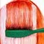 Щетка для укладки Essential Style Blend Medium Hair Memory Flex Bristles Green искусственная щетина (ID2083) - 2