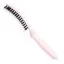 Фото товара Щетка для укладки Finger Brush Combo Pastel Pink Small изогнутая комбинированная щетина - 3