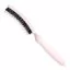 Щітка для укладки Finger Brush Combo Pastel Pink Large вигнута комбінована щетина (ID1686) - 3