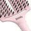 Щітка для укладки Finger Brush Combo Pastel Pink Large вигнута комбінована щетина (ID1686) - 4