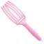 Щетка для укладки Finger Brush Care Iconic Boar&Nylon Celestial Pink изогнутая комбинированная щетина (ID1863) - 5